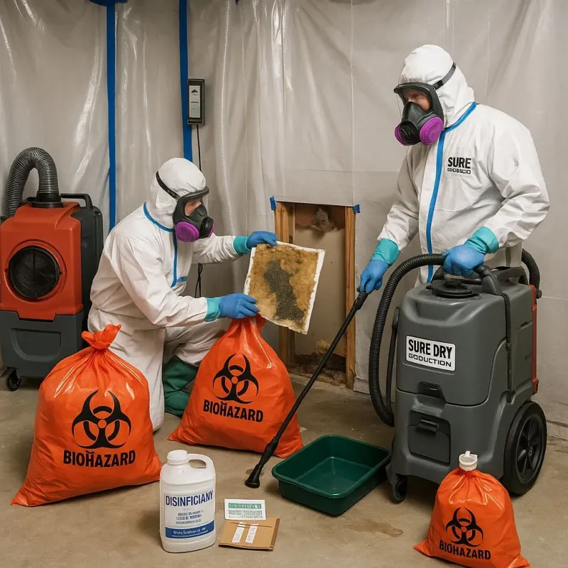 Contaminated Water Handling Protocols process in Marbleton, WY