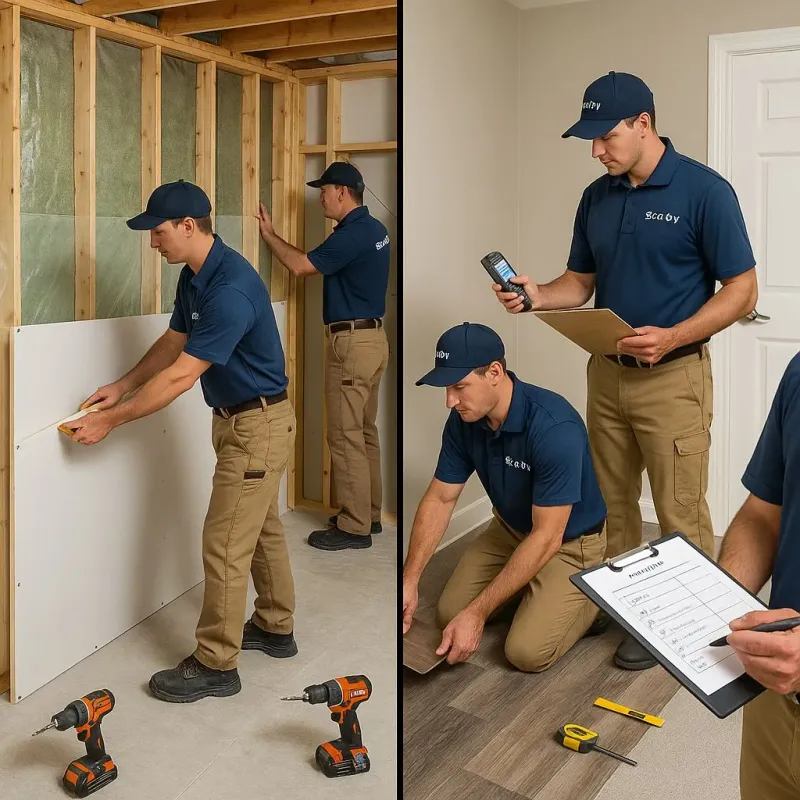 Repairs and Reconstruction process in Marbleton, WY
